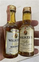 2 Walkers Special Edition Airplane Bottle