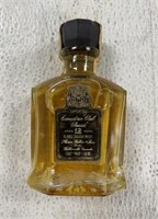 Canadian Club Whiskey Airplane Bottle