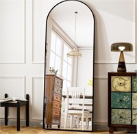 64"x21" Full Length Mirror Arched Full Mirror