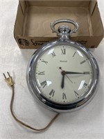 Vintage 10” Pocket Watch Style Clock