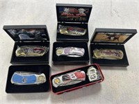 6 Different Collector Pocket Knives