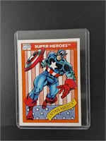 1990 Marvel Comics Super Heros Captain America !