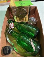 Kundo anniversary clock & 2 Grolsch beer