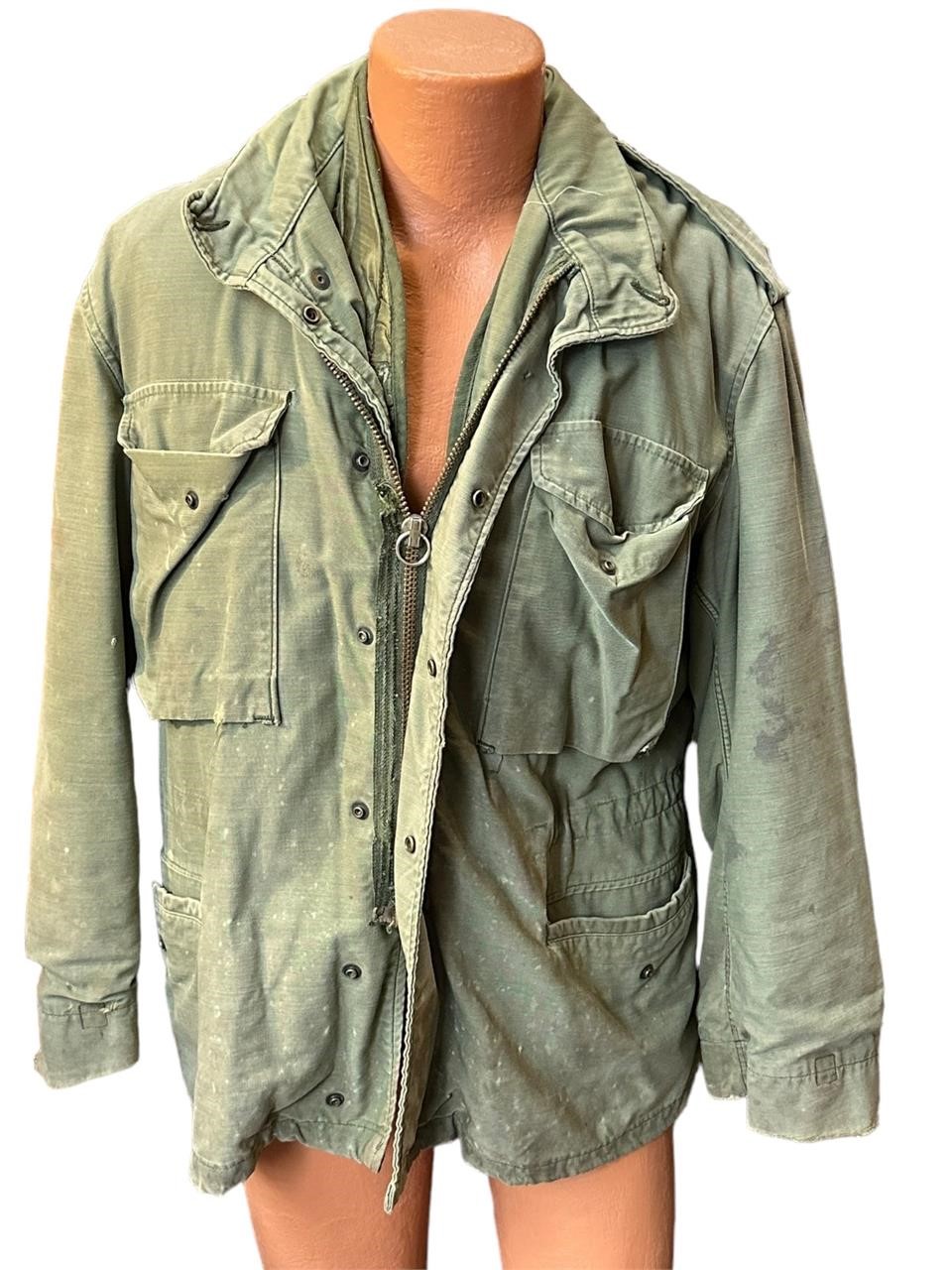 Vintage Vietnam War Era OG-107 M65 Jacket