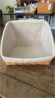 Longaberger Book Keeper Basket with Protector a