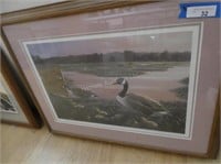 "New Life in the Marsh" A. Anderson signed print