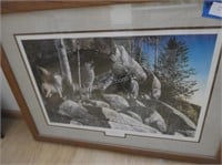 "Rocky Outpost" Jim Hansel signed print - 2721/1