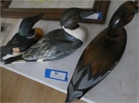 3 imported decoys - Indonesia or Philippines - 16"
