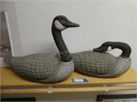 Pair General Fibre Co. geese - 24" long