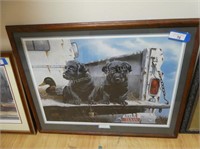 "Bonnie and Clyde" Phillip Crowe signed print -