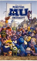 Autograph Monster University Poster