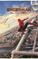 Autograph Spiderman Far From Home Poster