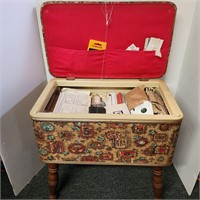 Vintage Storage Stool and more