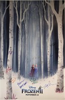 Frozen 2 Idina Menzel Autograph Poster