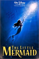 Jodi Benson Autograph Litle Mermaid Poster