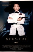 Daniel Craig Autograph James Bond  Poster