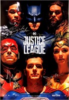 Autograph Justice League Poster