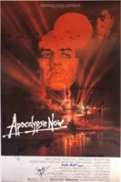 Marlon Brandon Autograph Apocalypse Now Poster