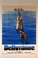 Burt Reynolds Autograph Deliverance Poster