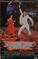 Autograph Saturday Night Fever Poster