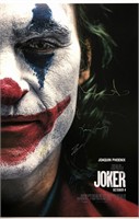 Joker 2019 Poster Joaquin Phoenix  Autograph