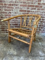 Ficks Reed Rattan Chair 1950s