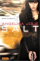 Salt Angelina Jolie Poster  Autograph