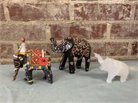 Elephant Figurine Lot