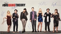 Big Bang Theory Poster Autograph