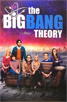Big Bang Theory Poster Autograph