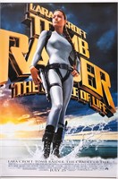 Tomb Raider 2 Angelina Jolie Poster Autograph