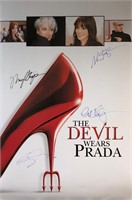 Devil Wears Prada Poster Autograph Meryl Streep
