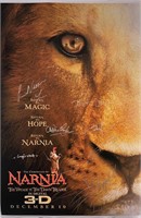 Narnia Poster Autograph Tilda Swinton Liam Nesson