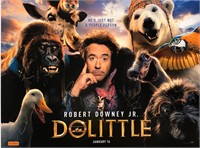 Dolittle Poster Robert Downey Jr. Autograph