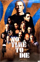 Autograph James Bond 007 No Time to Die Poster