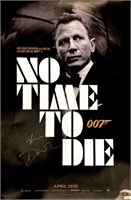 Autograph James Bond 007 No Time to Die Poster