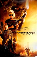 Autograph Terminator Dark Fate Poster