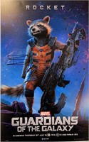 Autograph Guardians of the Galaxy Poster