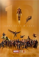 Stan Lee Autograph Marvel Studio Poster