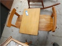 Child's table and chair set