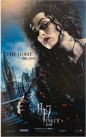 Helena Bonham Carter Autograph Harry Potter Poster