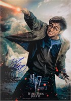 Daniel Radcliffe Autograph Harry Potter Poster