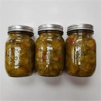 Homemade Pickled Relish, 250mL x3