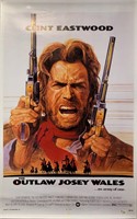 Clint Eastwood Autograph Outlaw Josey Wales Poster