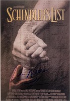 Liam Neeson Autograph Schindler's List Poster