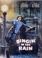 Gene Kelly Autograph Singing In the Rain Poster