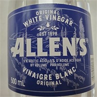 Allens Original White Vinegar, 500mL x 4