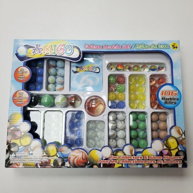 Deluxe Marble Set, 106 Pc