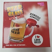Beer Glass w/ Bell - Gift Box