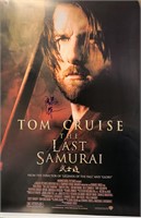 Autograph Last Samurai Poster